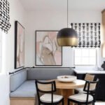 burnished brass pendant light