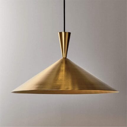 Modern Brass Ceiling Light
