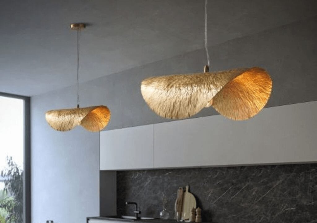 Modern Brass Pendant Light