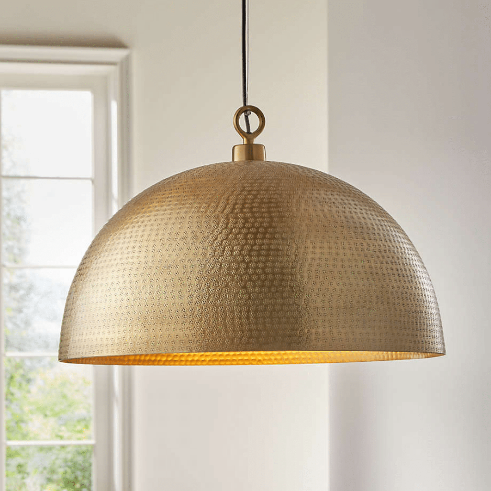 gold brass pendant lights