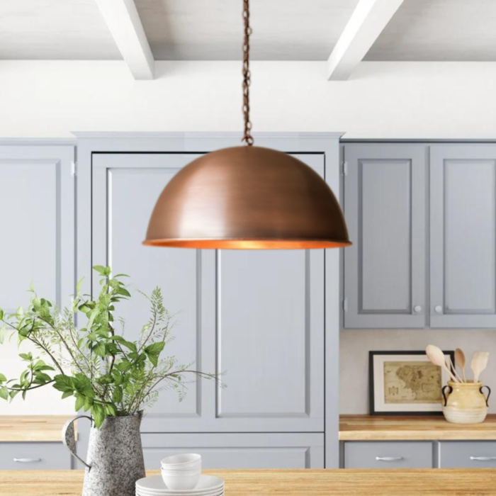 Copper Pendant Light