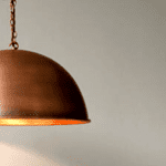 copper pendant light kitchen