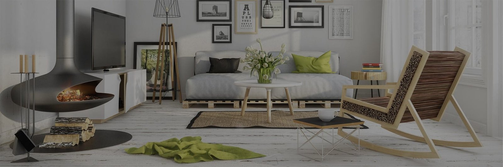 Shop banner background