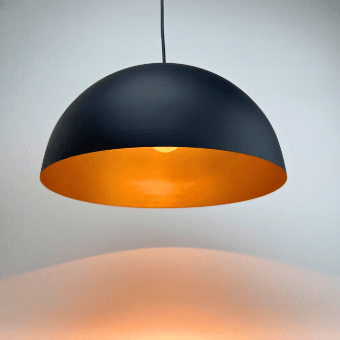 Black and Gold Pendant Light