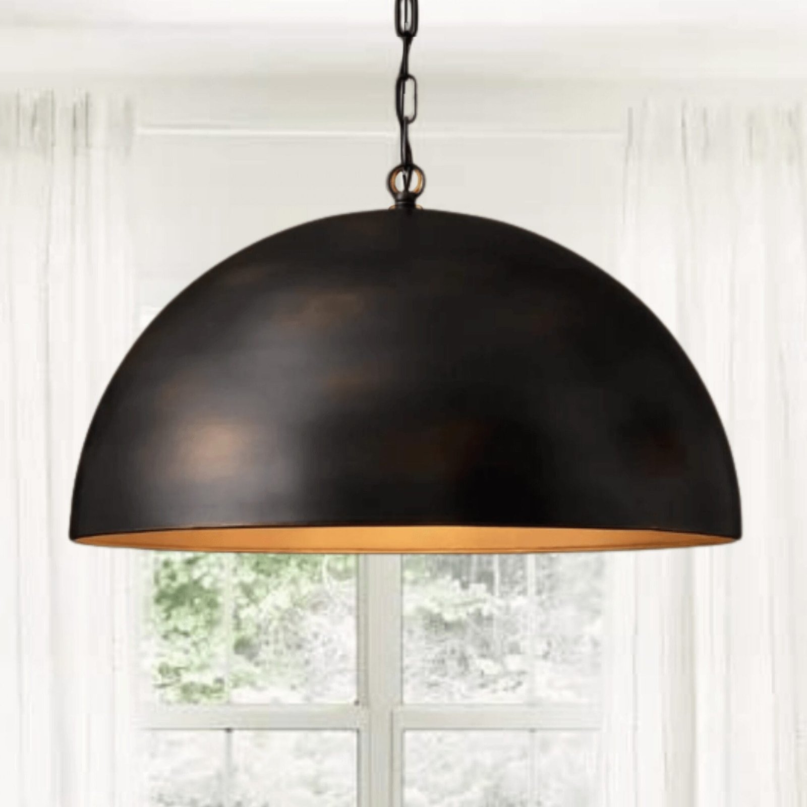 Black Dome Light Fixture | atelier-yuwa.ciao.jp