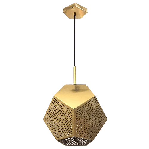 geometric pendant light