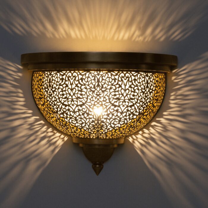 Moroccan wall sconce