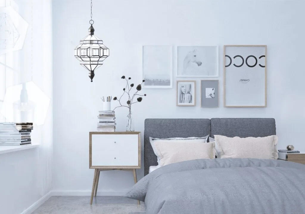 Modern Black Geometric Chandelier Brass geometric pendant light