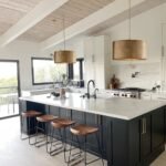 Drum Pendant Light Shade — Bronze Drum Island Light - Image 2
