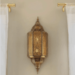 Moroccan Brass Wall Sconce