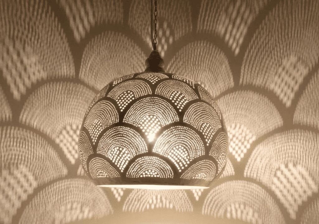 moroccan hanging lamp