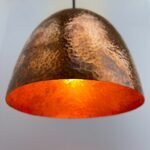 Rustic Copper Pendant Light