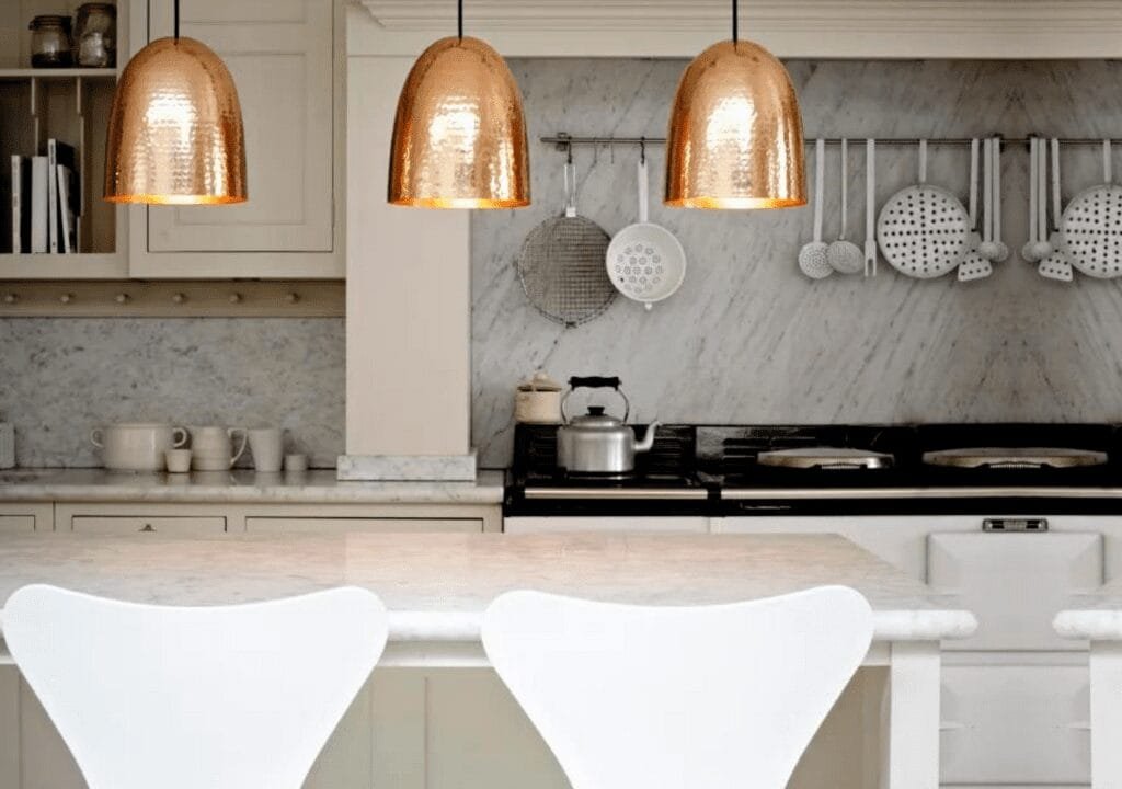 Copper Pendant Light