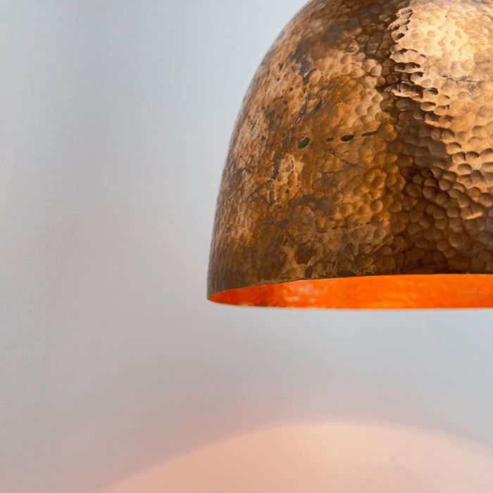 Copper Pendant Light