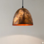 Rustic Copper Pendant Light