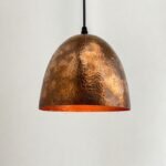 Rustic Copper Pendant Light