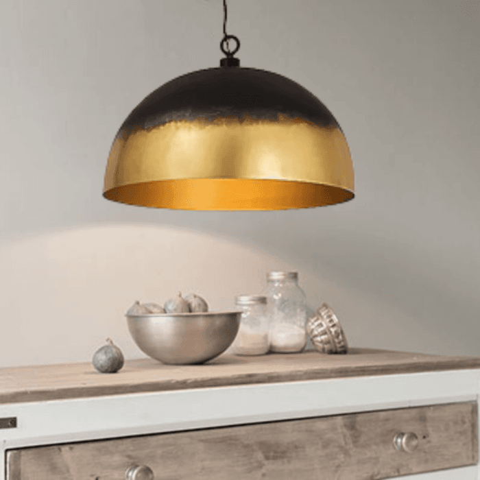 Black and Gold Pendant Light