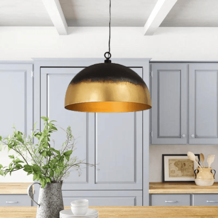 Black and Gold Pendant Light