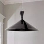 Modern Black Light Fixture for Kitchen Island