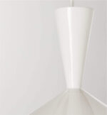 White Cone Pendant Light Fixture