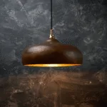 Copper Rustic Pendant Light Fixture — Authentic Handcrafted Masterpiece - Image 2