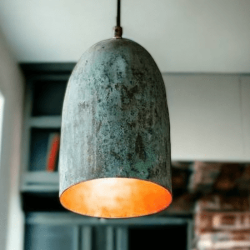 Copper Hanging Light