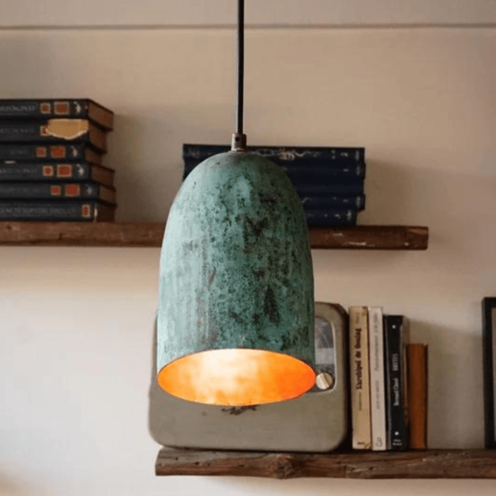 Copper Hanging Light