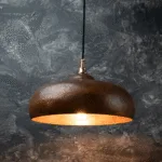 Rustic copper Pendant Light