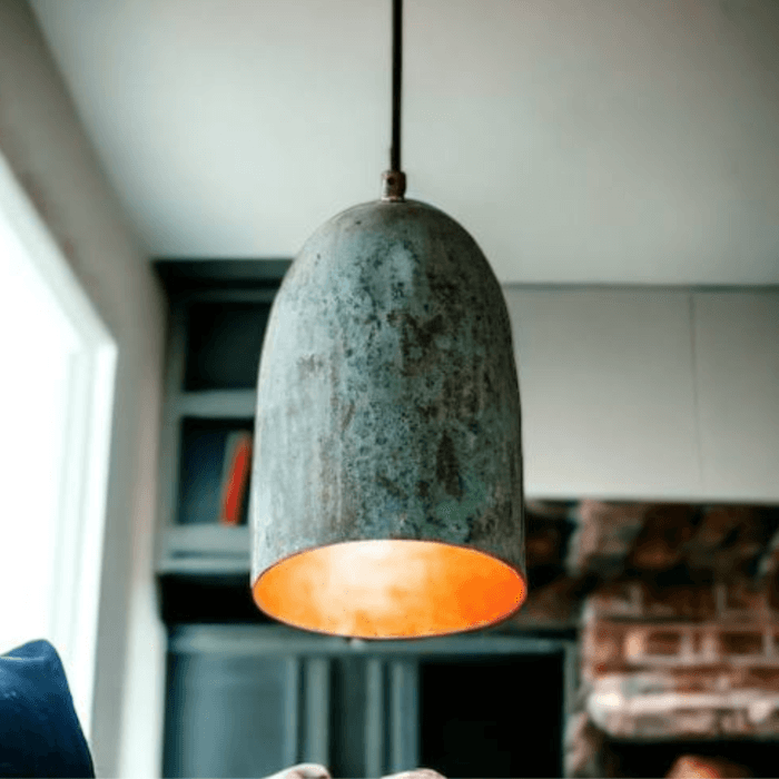 Copper Hanging Light