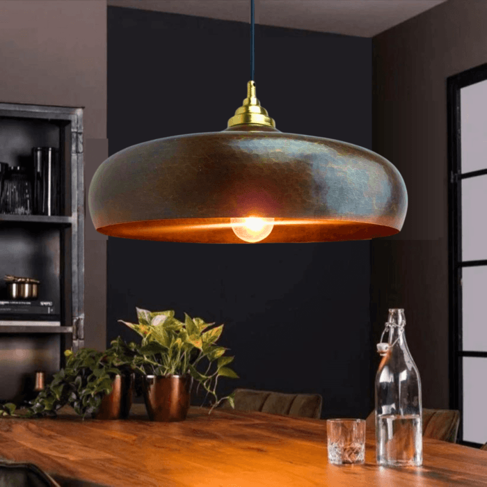 rustic pendant light