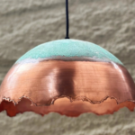 Patina Copper Pendant Light