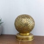 Moroccan Brass Table Lamp