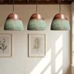 Earthy Copper Ceiling Light Fixture